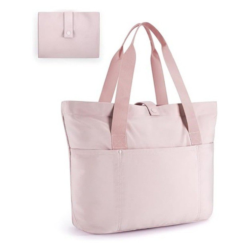 Foldable Tote Bag Handbag with Zipper