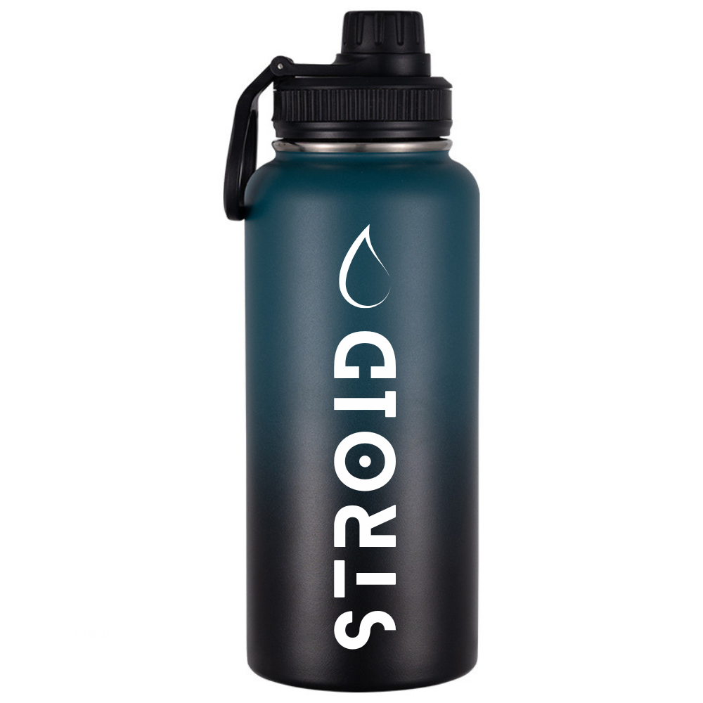 Bird blue gradient black