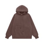 Stroid Plush Apex Pullover Hoodie Coffee