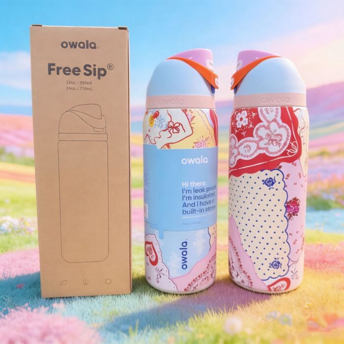 Owala FreeSip Insulated Stainless Steel Water Bottle with Straw